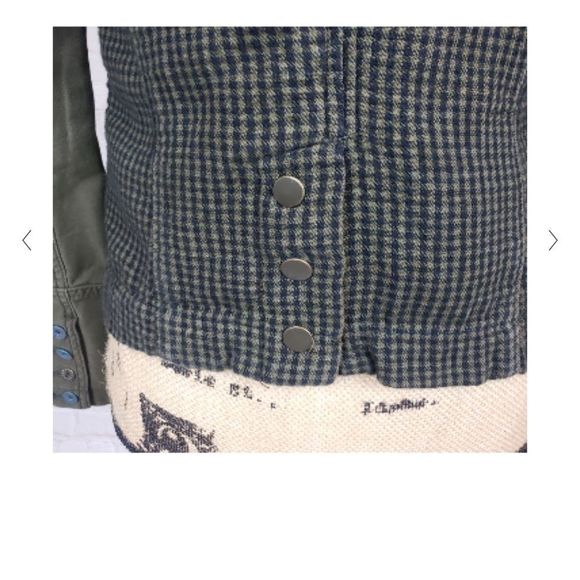 Anthropologie Hei Hei Olive Green Adelaide Jacket Size 8 and Size 2 - Picture 8 of 14